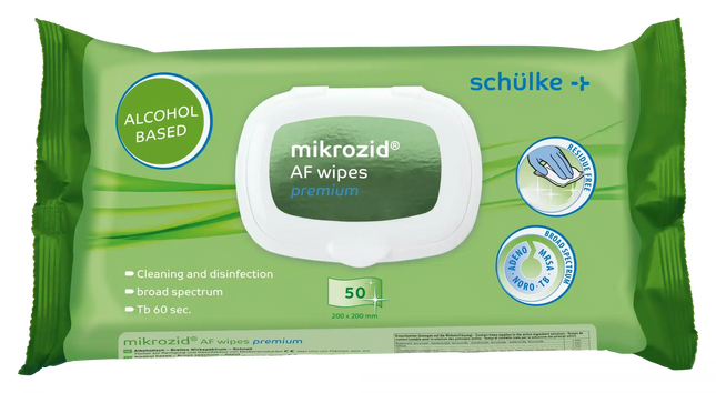 mikrozid AF wipes | Schülke Desinfektionstücher - Inkontinenz-markt.de