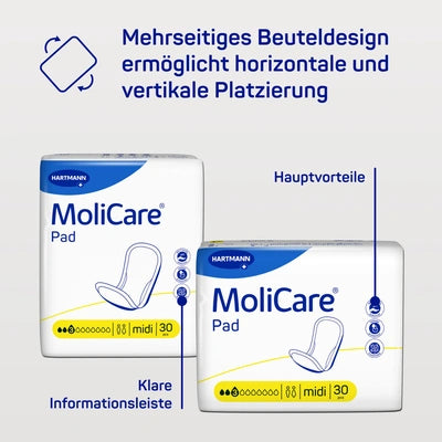 MoliCare® Pad 2 Tropfen Inkontinenzeinlagen Unisex