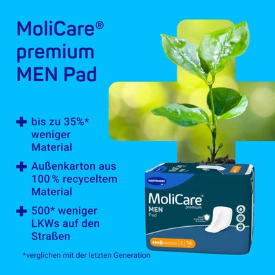 MoliCare® premium MEN Pad 4 Tropfen Inkontinenzeinlagen für Männer