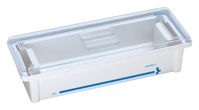 Schülke Instrumentenwanne 5 Liter: Hygienische und effiziente Desinfektion von Instrumenten, ideal für den professionellen medizinischen Einsatz.