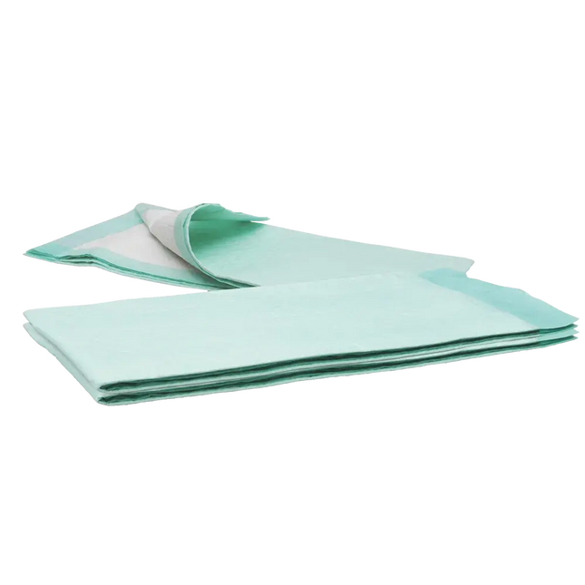 MaiMed Bettschutz 2 x 25 Stück Grün 60x90