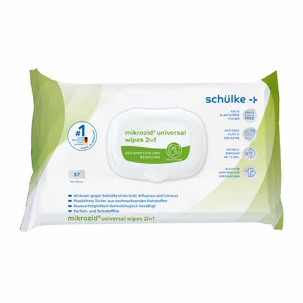 Schülke 2in1 Wipes Desinfektionstücher