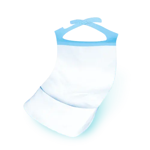 TENA Bibs – Einweg-Schutzservietten für Erwachsene