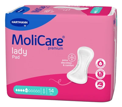 MoliCare® premium lady Pad 4,5 Tropfen Inkontinenzeinlagen für Frauen
