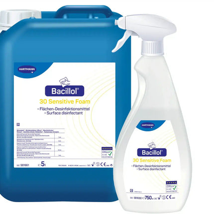 Bacillol 30 Sensitive Foam | Materialschonendes Schnell-Desinfektionsmittel - Inkontinenz-markt.de