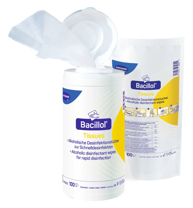 Bacillol Tissues Nachfüllpack | 100 Desinfektionstücher - Inkontinenz-markt.de