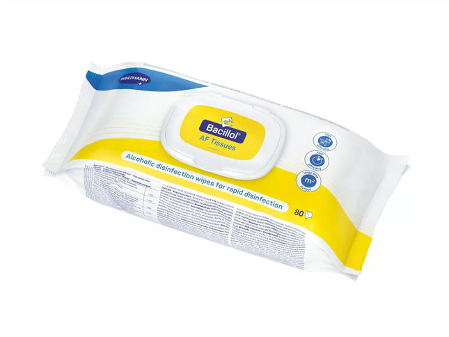 Bacillol AF Tissues Flowpack 80 Tücher | Desinfektionstücher - Inkontinenz-markt.de