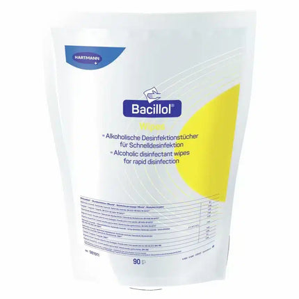 Bacillol Wipes 90 Desinfektionstücher Standbodenbeutel - Inkontinenz-markt.de