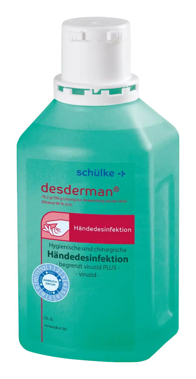 Desderman 500ml | Händedesinfektionsmittel | Schülke - Inkontinenz-markt.de