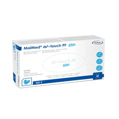 MaiMed ni-touch PF Nitrilhandschuhe Blau 100 Stück - Inkontinenz-markt.de