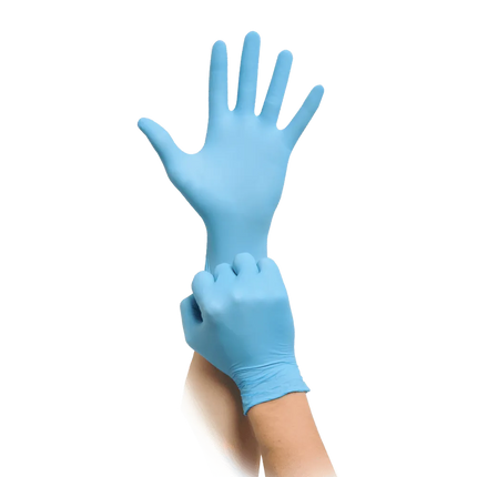 MaiMed Nitril Blue PF robuste Nitrilhandschuhe Blau 100 Stück - Inkontinenz-markt.de