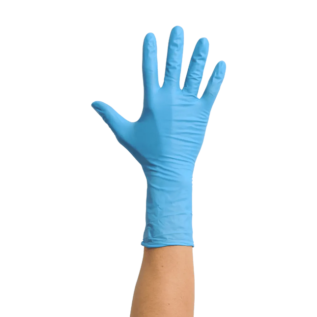 MaiMed Nitril ST PF Nitrilhandschuhe 100 Stück Blau Extra Lang Extra Stark - Inkontinenz-markt.de
