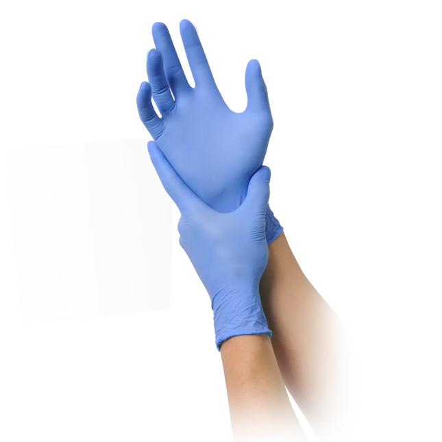 Nitrilhandschuhe Violett 100 Stück | MaiMed Solution 100 blue-violet Handschuhe - Inkontinenz-markt.de