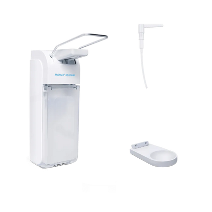 MaiMed MyClean Universalspender für 500ml und 1000ml Flaschen Kunstoff weiß - Inkontinenz-markt.de