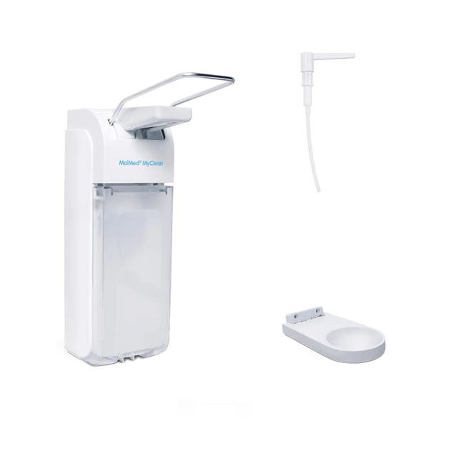 MaiMed MyClean Universalspender für 500ml und 1000ml Flaschen Kunstoff weiß - Inkontinenz-markt.de