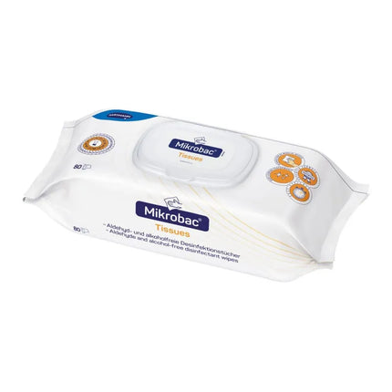 Mikrobac® Tissues Flowpack | 80 Desinfektionstücher - Inkontinenz-markt.de