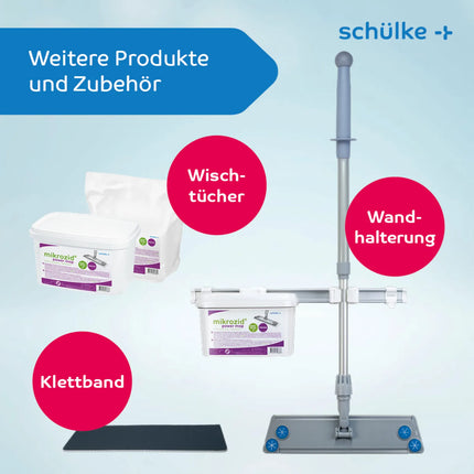 mikrozid® power mop Boden und Wischdesinfektion 20 Stück - Inkontinenz-markt.de