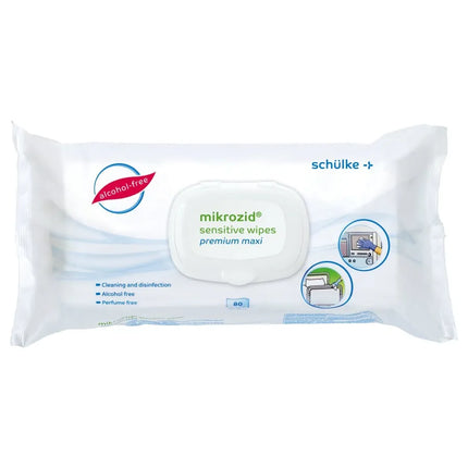 Mikrozid sensitive wipes premium maxi 80 | Schülke Desinfektionstücher - Inkontinenz-markt.de