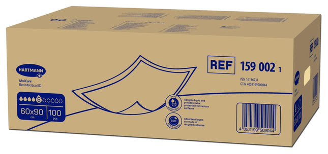 MoliCare® Bed Mat Eco 5 Tropfen, 6 Lagen | Bettschutzeinlagen - Inkontinenz-markt.de