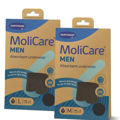 MoliCare® MEN Absorbent underwear + 5 X-Change Pads | 5 Waschbare Inkontinenzhose für Männer - Inkontinenz-markt.de