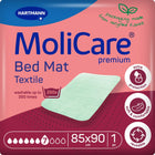 MoliCare Premium Bed Mat Textile 7 Tropfen | Waschbare Bettschutzeinlage 85x90cm - Inkontinenz-markt.de