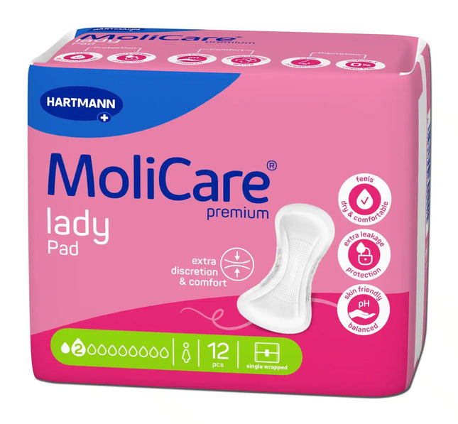 MoliCare® premium lady Pad 2 Tropfen | Inkontinenzeinlagen Hartmann - Inkontinenz-markt.de