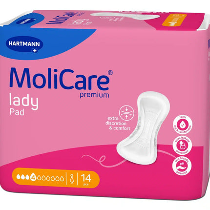 MoliCare® premium lady Pad 4 Tropfen | Inkontinenzeinlagen Hartmann - Inkontinenz-markt.de