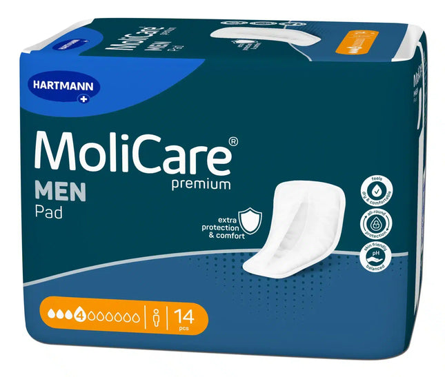 MoliCare® premium MEN Pad 4 Tropfen | Inkontinenzeinlagen Hartmann - Inkontinenz-markt.de