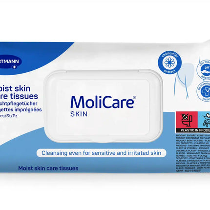 MoliCare Skin Feuchtpflegetücher 50 Tücher - Inkontinenz-markt.de
