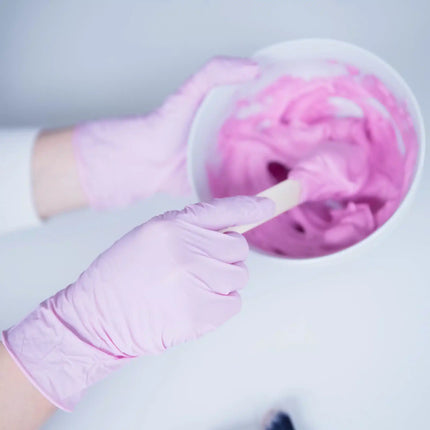 Nitrilhandschuhe pink 100 Stück | NITRAS PINK WAVE 8321 - Inkontinenz-markt.de