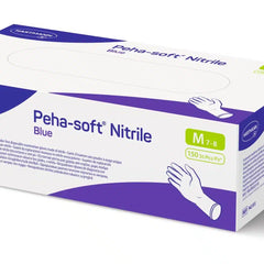 Peha-soft Nitrile blue | Nitrilhandschuhe Blau 100 Stück Hartmann - Inkontinenz-markt.de