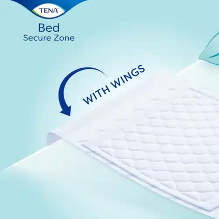 TENA Bed Plus Wings 180 x 80 cm | Inkontinenz Unterlagen | 20 Stück - Inkontinenz-markt.de