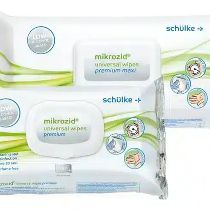 Mikrozid Universal Wipes Premium 100 | Schülke Desinfektionstücher - Inkontinenz-markt.de