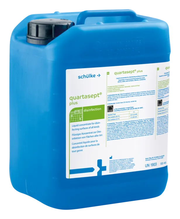 quartasept® plus Desinfektionsreiniger für die Lebensmittelindustrie - Inkontinenz-markt.de