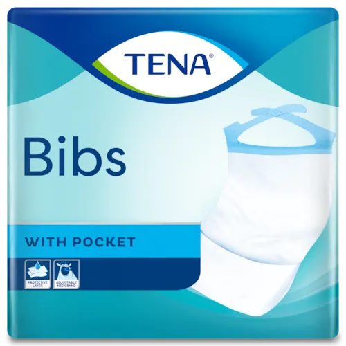 TENA Bibs 37x66cm Large | Lätzchen | 150 Stück - Inkontinenz-markt.de