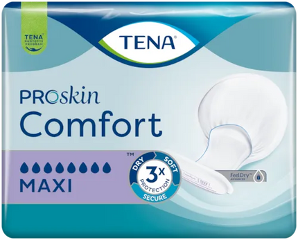 TENA Comfort Maxi | Inkontinenz Einlagen | 34 Stück - Inkontinenz-markt.de