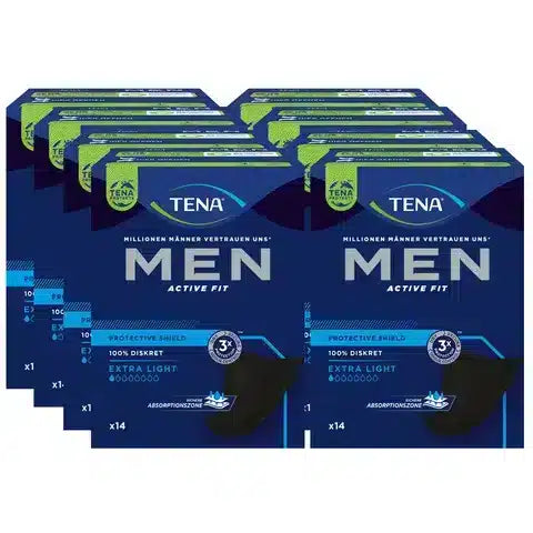 TENA Men Active Fit Protective Shield | Inkontinenzeinlage | Level 0 - Inkontinenz-markt.de