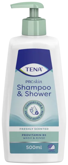 TENA Shampoo & Shower 500ml - Inkontinenz-markt.de