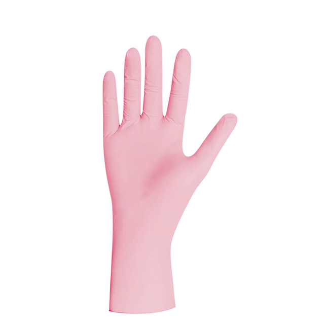 Unigloves PINK PEARL® pinke Nitrilhandschuhe - Inkontinenz-markt.de